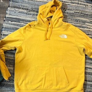 The North Face Men's Bright Yellow Pullover Hoodie